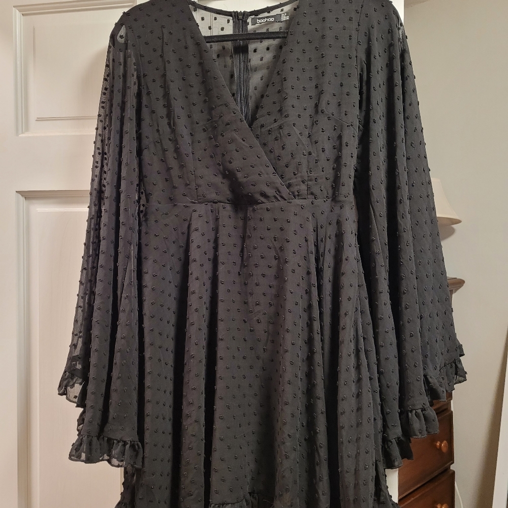 Black Batwing Dress